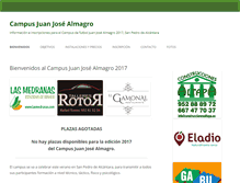 Tablet Screenshot of campusjjalmagro.com